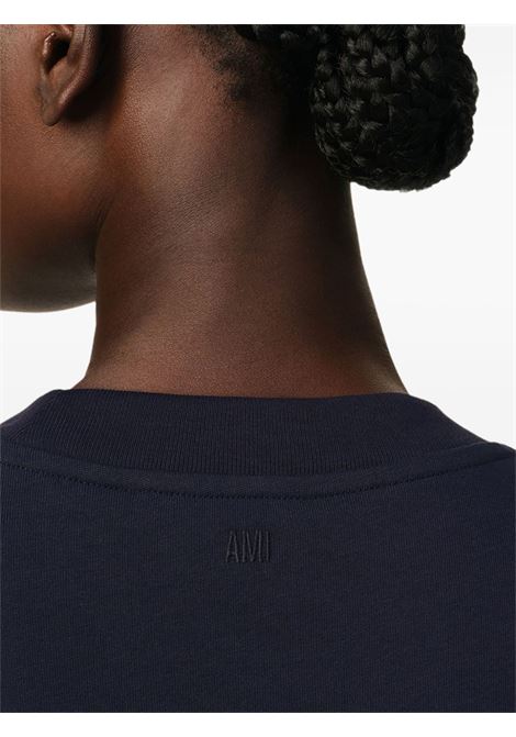 t.shirt ap logo unisex navy AMI PARIS | UTS075.7264011